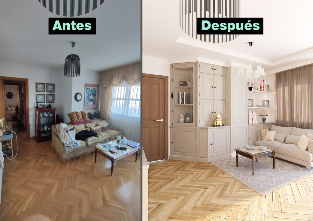 home staging vivienda caso real